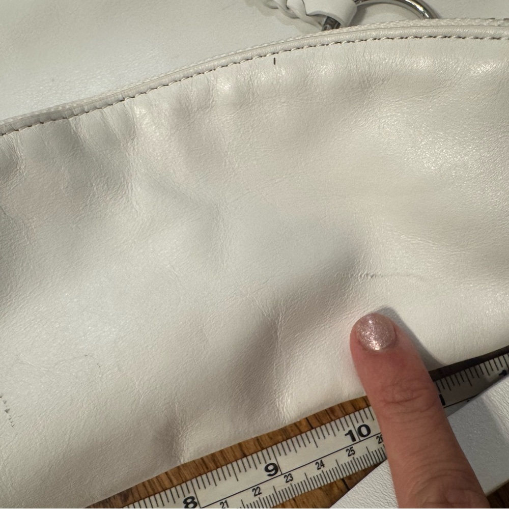 Rebecca Minkoff White Leather Belt Bag Crossbody - Picture 8 of 12